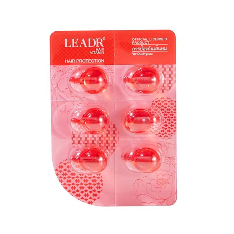 LEADR Hair Oil Capsules - Smooths Hair, Reduces Frizz, Leave-in Hair Oil Capsules